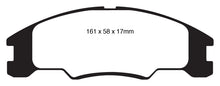 Cargar imagen en el visor de la galería, EBC 10-11 Ford Focus 1.6 Greenstuff Front Brake Pads