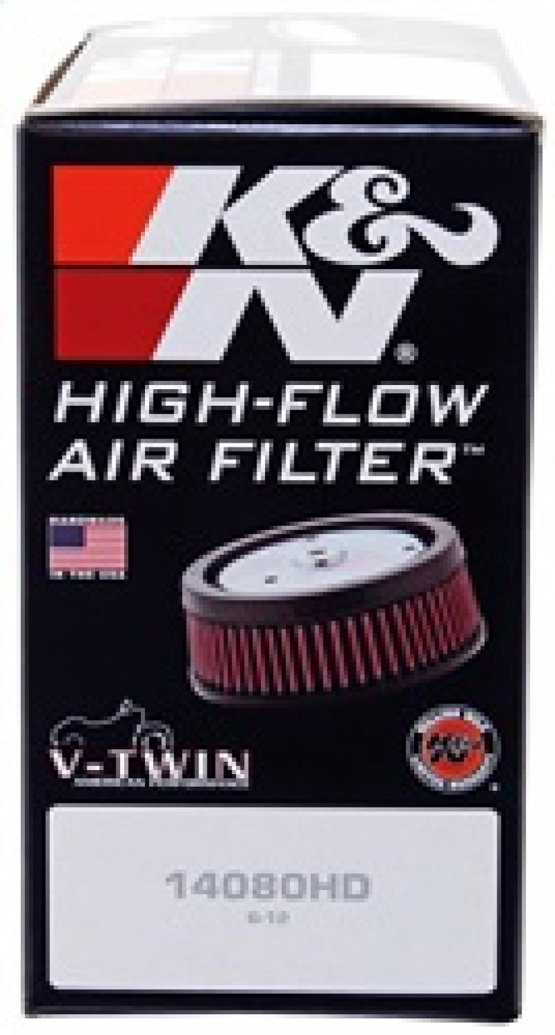 K&N Custom Round Air Filter 4.625in ID / 6in OD / 2.5in Height — Universal Fit