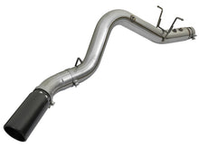 Cargar imagen en el visor de la galería, aFe LARGE BORE HD 5in 409-SS DPF-Back Exhaust w/Black Tip 2017 GM Duramax V8-6.6L (td) L5P