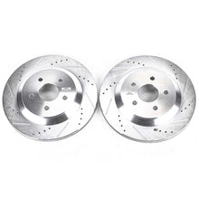 Cargar imagen en el visor de la galería, Power Stop 04-07 Ford Freestar Rear Evolution Drilled &amp; Slotted Rotors - Pair