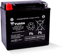 Cargar imagen en el visor de la galería, Yuasa YTX14 Maintenance Free AGM 12 Volt Battery