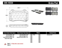 Cargar imagen en el visor de la galería, StopTech Performance 10+ Camaro Rear Brake Pads