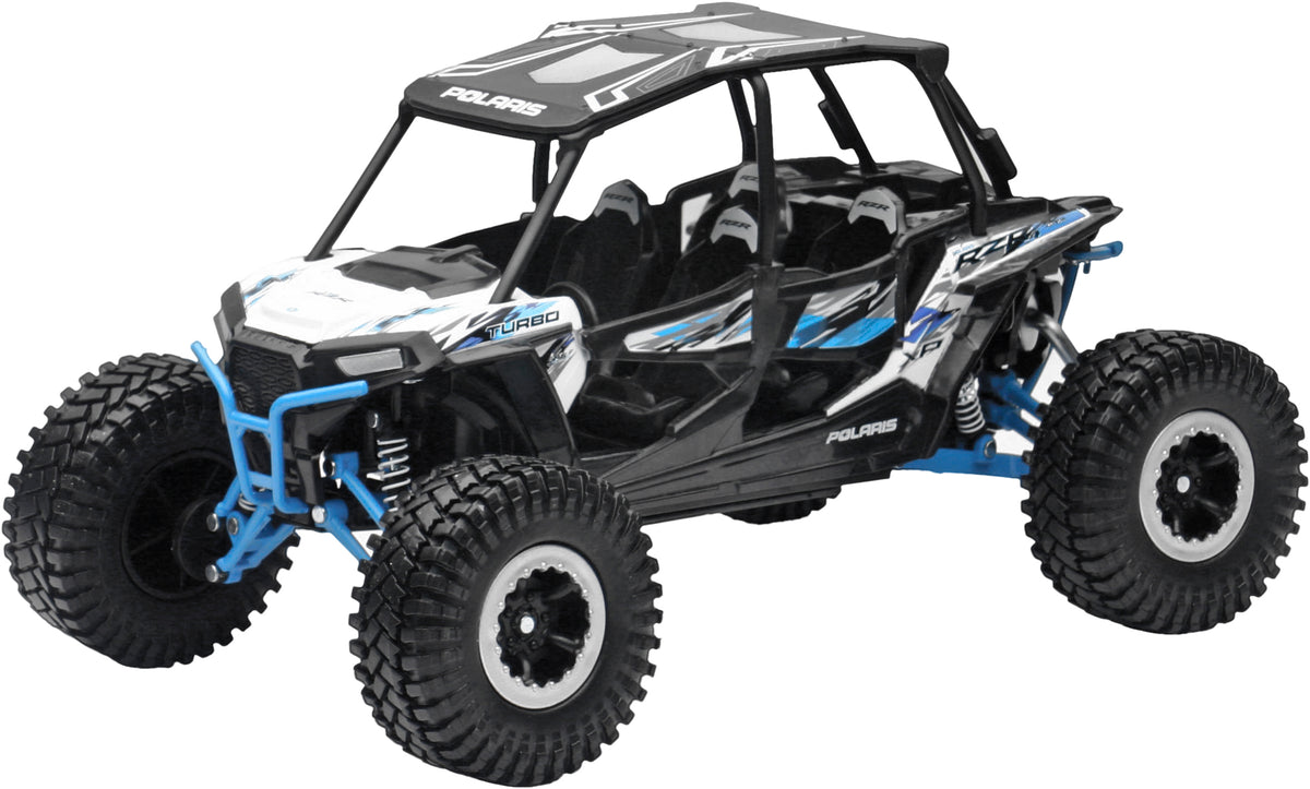 NEW-RAY Replica 1:18 UTV Polaris RZR 4 Turbo RC White (57976A)
