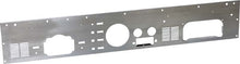 Cargar imagen en el visor de la galería, Kentrol 77-86 Jeep CJ Dash Panel (with radio opening) Brushed Silver