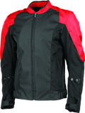 Chaqueta Speed ​​and Strength Moment of Truth negra y roja, talla mediana