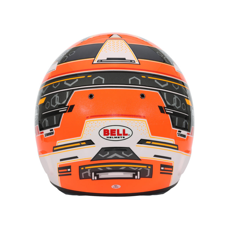 Bell Helmet Rs7-K Stamina Anthracite/Orange Lrg (60-61) Fia8878-2024/K2025
