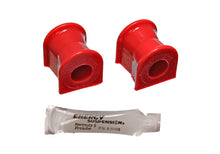 Cargar imagen en el visor de la galería, Energy Suspension 70-78 Nissan 240Z/260Z/280Z Red 18mm Front Sway Bar Frame Bushings