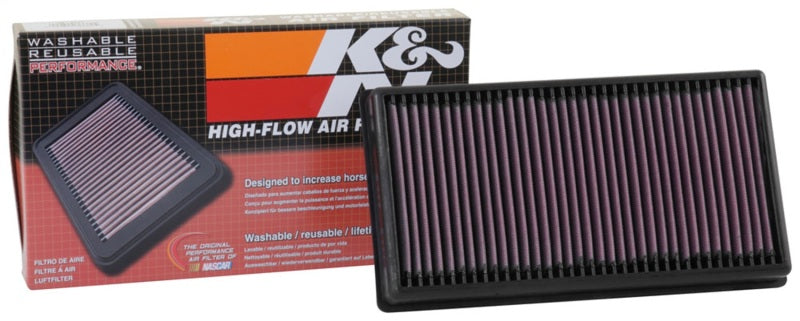 K&N 2018 Volkswagen Atlas 3.6L V6 F/I Replacement Drop In Air Filter