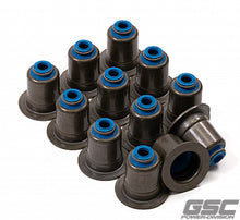 Cargar imagen en el visor de la galería, GSC P-D Toyota Supra/BMW B58/N54/S55/S58 Viton Exhaust Valve Stem Seals - Set of 12