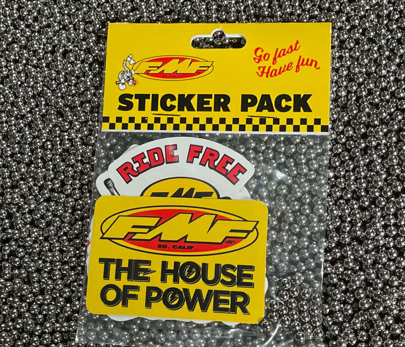 FMF Racing Go Fast Have Fun Sticker Pack