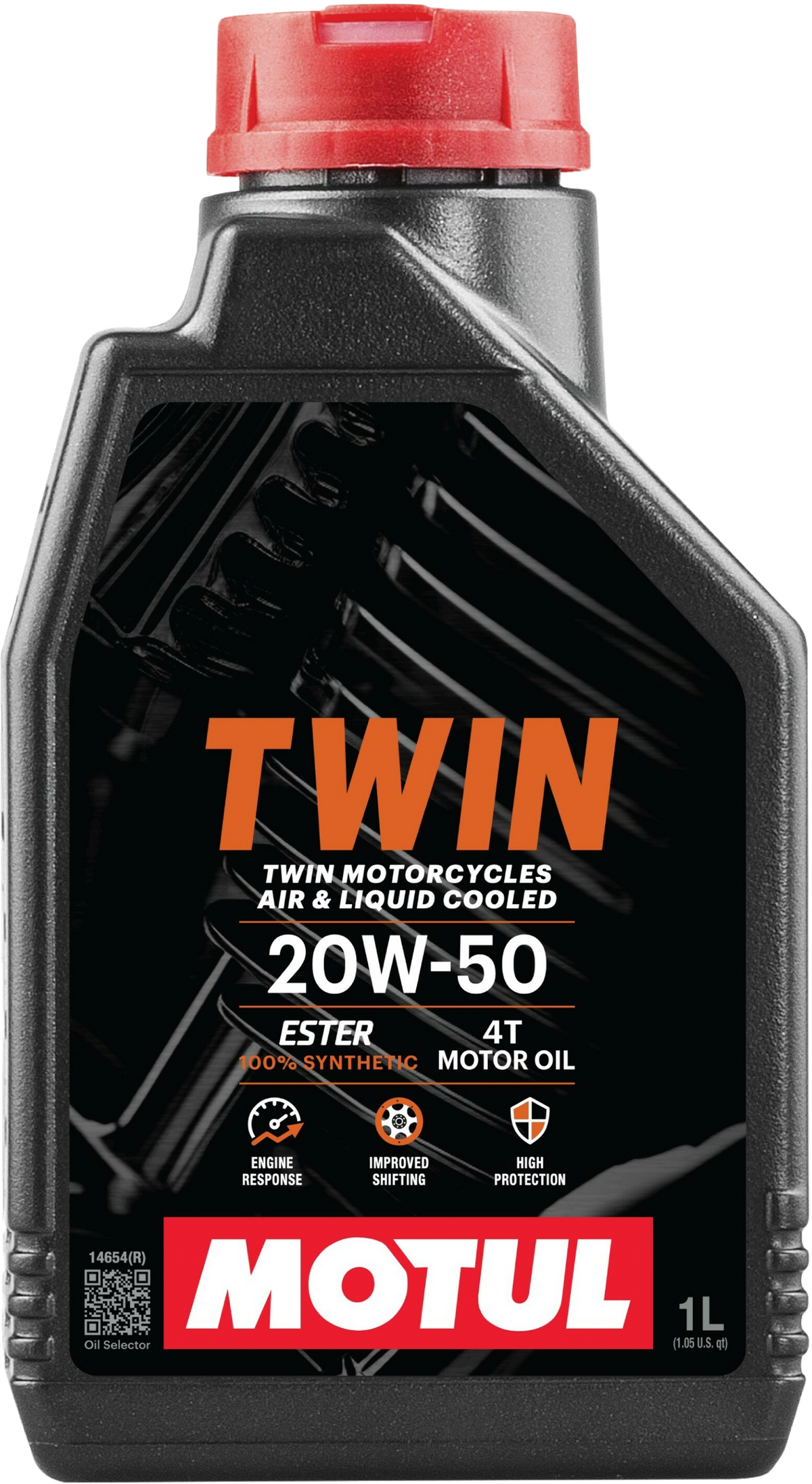 Motul Twin 100% SYN OIL 20W50 1QT (108061)
