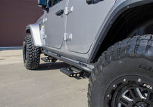 Cargar imagen en el visor de la galería, N-Fab RKR Step System 2019 Jeep Wrangler JT 4 Door Truck Full Length - Tex. Black - 1.75in