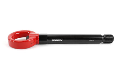Perrin Performance Rear Tow Hook Kit - Red — Fits 2016-2021 Honda Civic SI/Type-R/Hatchback
