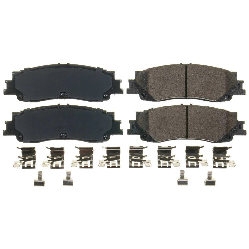 Power Stop 2022 Lexus LX600 Rear Z17 Evo Ceramic Brake Pads w/Hardware