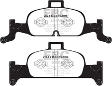 Cargar imagen en el visor de la galería, EBC 2018+ Audi A4 Allroad Quattro 2.0L Turbo Yellowstuff Front Brake Pads