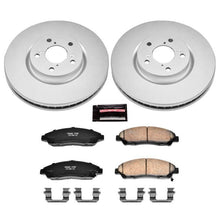 Cargar imagen en el visor de la galería, Power Stop 07-13 Acura MDX Front Z17 Evolution Geomet Coated Brake Kit