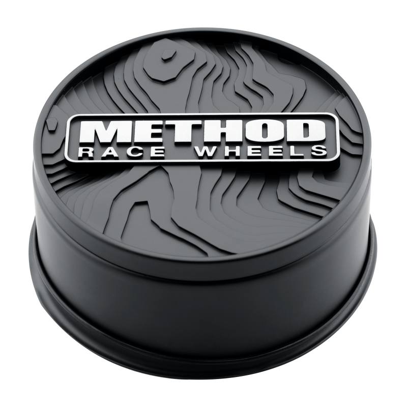 Method TOPO Wheel Center Cap - 108mm Push Thru Black — Fits Various Method Wheels
