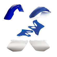 Cargar imagen en el visor de la galería, Acerbis 02-05 Yamaha YZ125/250 Plastic Kit - Blue/White Original 05