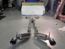 Cargar imagen en el visor de la galería, Injen 09-20 Nissan 370Z Dual 60mm SS Cat-Back Exhaust w/ Built In Resonated X-Pipe