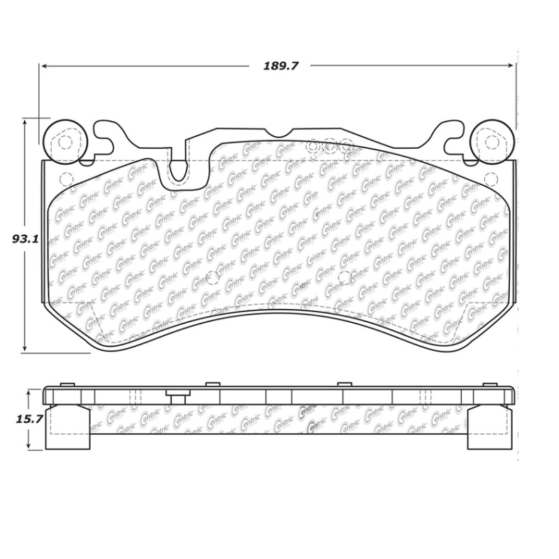 StopTech Mercedes Benz Front Street Touring Brake Pads