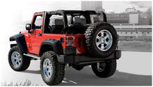 Cargar imagen en el visor de la galería, Bushwacker 07-18 Jeep Wrangler Max Pocket Style Flares 2pc Extended Coverage - Black