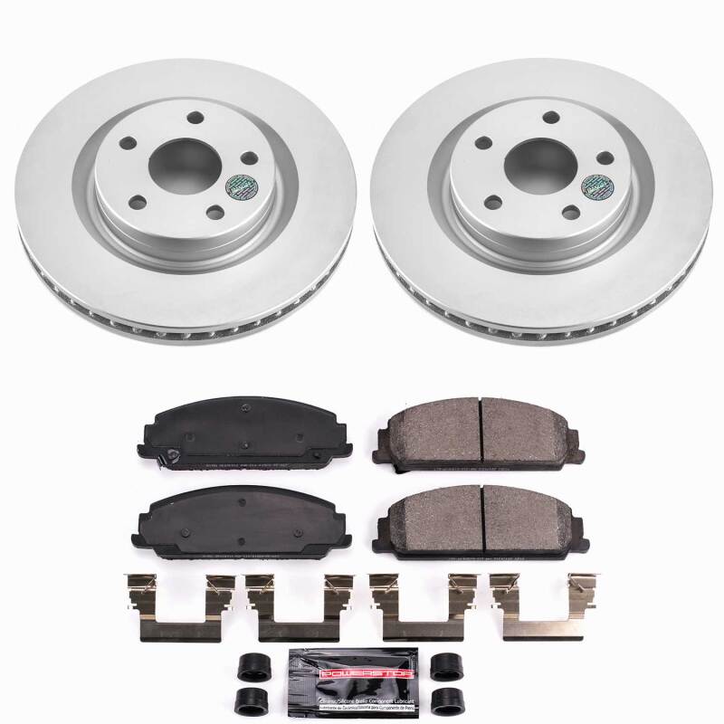 Power Stop 08-09 Pontiac G8 Front Z23 Coated Brake Kit