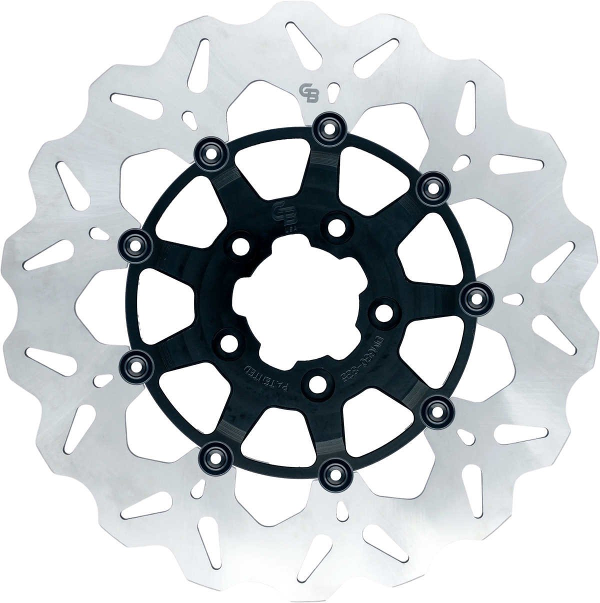 Gbrakes Rotor 11.8" Floating Wave RR Black (GBDU004)