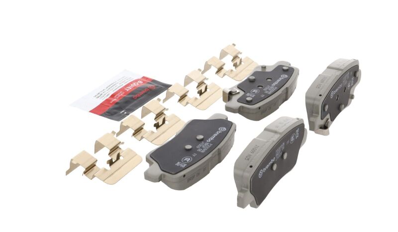 Brembo OE 2017 Hyundai Elantra/18-22 Ioniq/18-19 Sonata/16-17 Veloster Ceramic Brake Pad - Rear