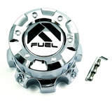 FUEL CHROME 8 LUG CAP-TALL