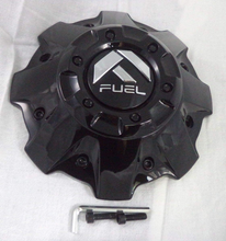 Load image into Gallery viewer, FUEL GLOSS BLACK CAP-BLACK RIVETS