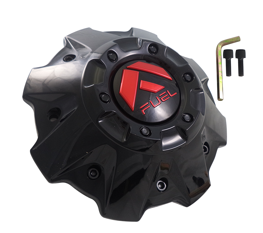 FUEL COVERED CAP (SHORT)-GL-BLK RED TINT