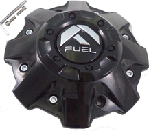 Load image into Gallery viewer, FUEL 5/6 LUG GL-BLK CAP (FLAT BOTTOM)