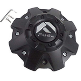 Fuel Off-RoadFUEL 5/6 LUG MT-BLK CAP (FLAT BOTTOM)