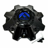 Fuel Off-RoadFUEL GLOSS BLACK BLUE LOGO CAP (FLAT)