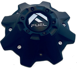 Fuel Off-RoadFUEL 8 LUG MATTE BLACK CAP (FLAT BOTTOM)