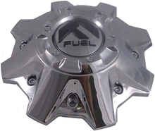 Load image into Gallery viewer, FUEL 8 LUG CHROME CAP (FLAT BOTTOM)