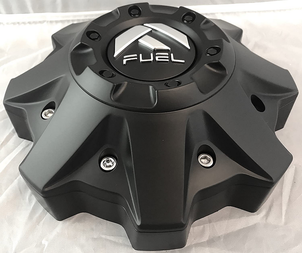 FUEL 8L FLAT BOTTOM CHROME CAP