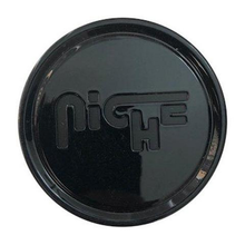 Load image into Gallery viewer, NICHE 2.70&quot;FLAT CAP-GL-BLK W/ MATTE LOGO