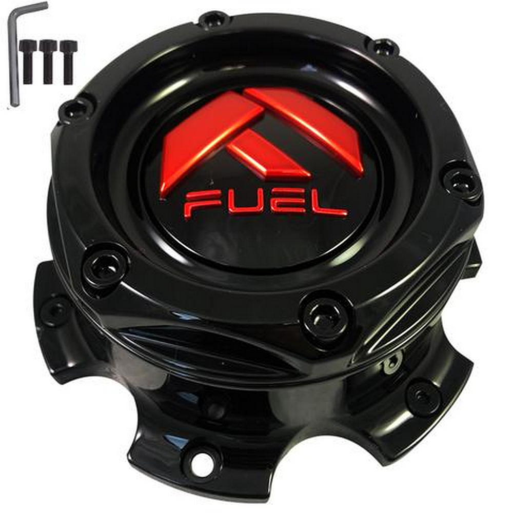 FUEL DUALLY CAP FRONT G-BLK RDLOGO 17/82