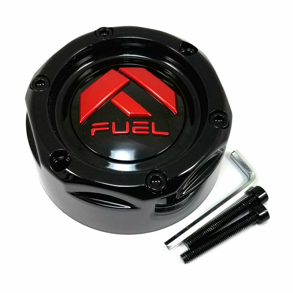 FUEL UTV BOLT ON CAP 1.3" TALL (GB/RD)