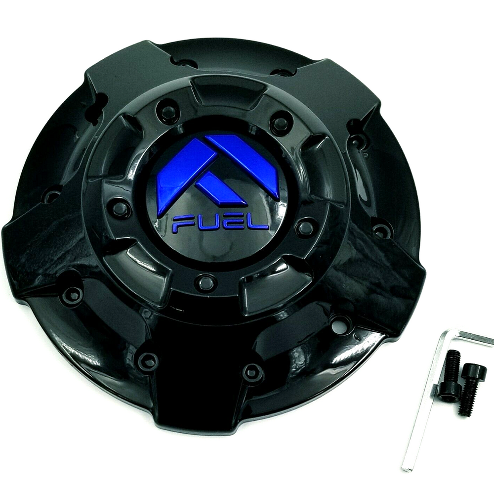 FUEL FIVE BAR COVER CAP-GL-BLK BLUE TINT