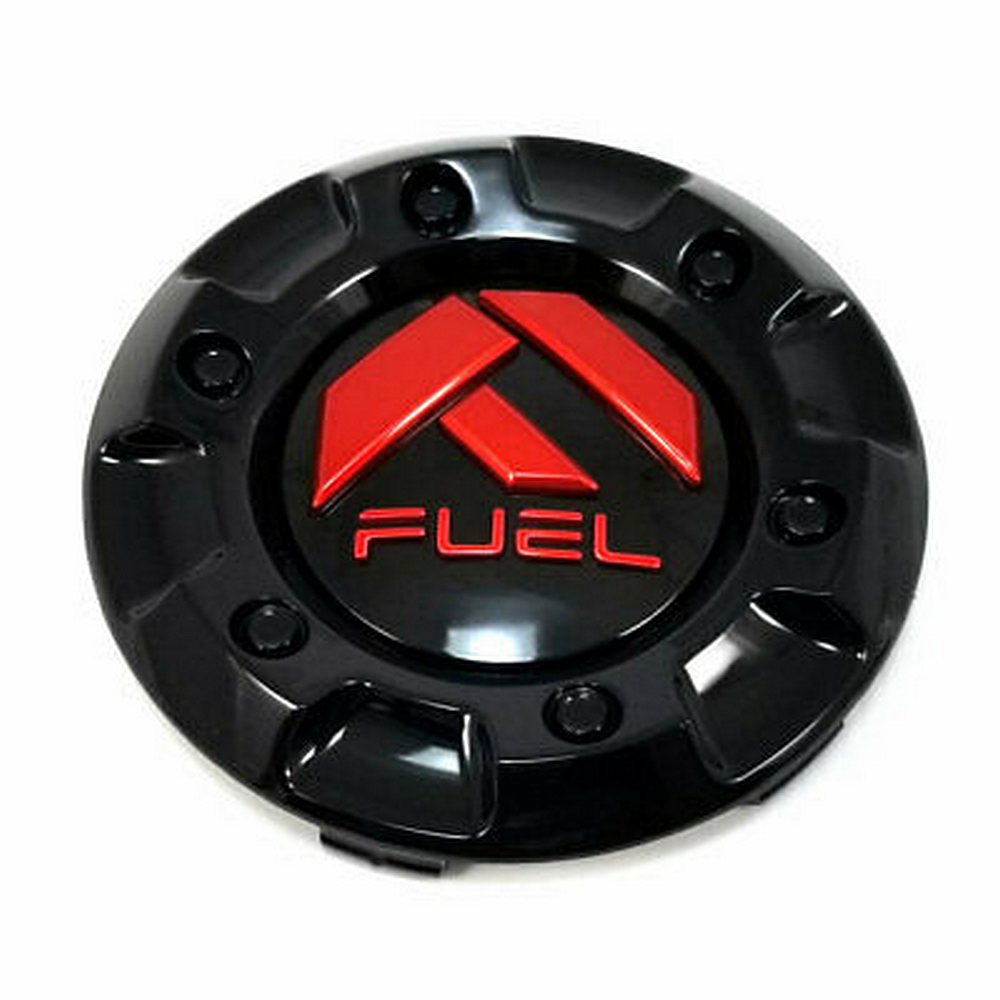 FUEL 8 BAR SHORT CAP-GL-BLK RED LOGO