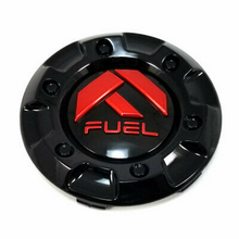 Load image into Gallery viewer, FUEL 8 BAR SHORT CAP-GL-BLK RED LOGO