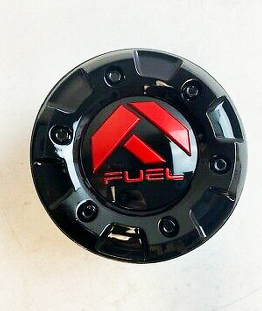 FUEL FIVE BAR CAP-GL-BLK/RED 8L CAP 2.75