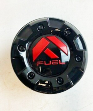 Load image into Gallery viewer, FUEL FIVE BAR CAP-GL-BLK/RED 8L CAP 2.75