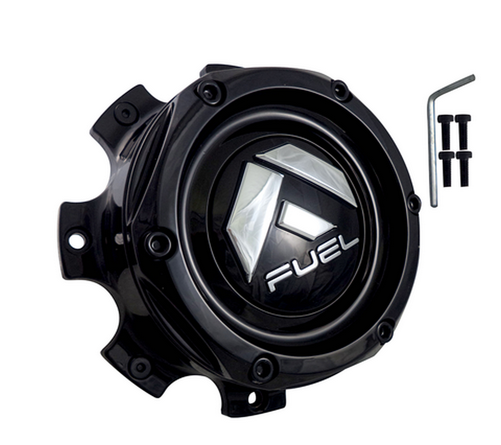 FUEL MATTE BLACK CAP (8X6.5/8X170 SHORT)