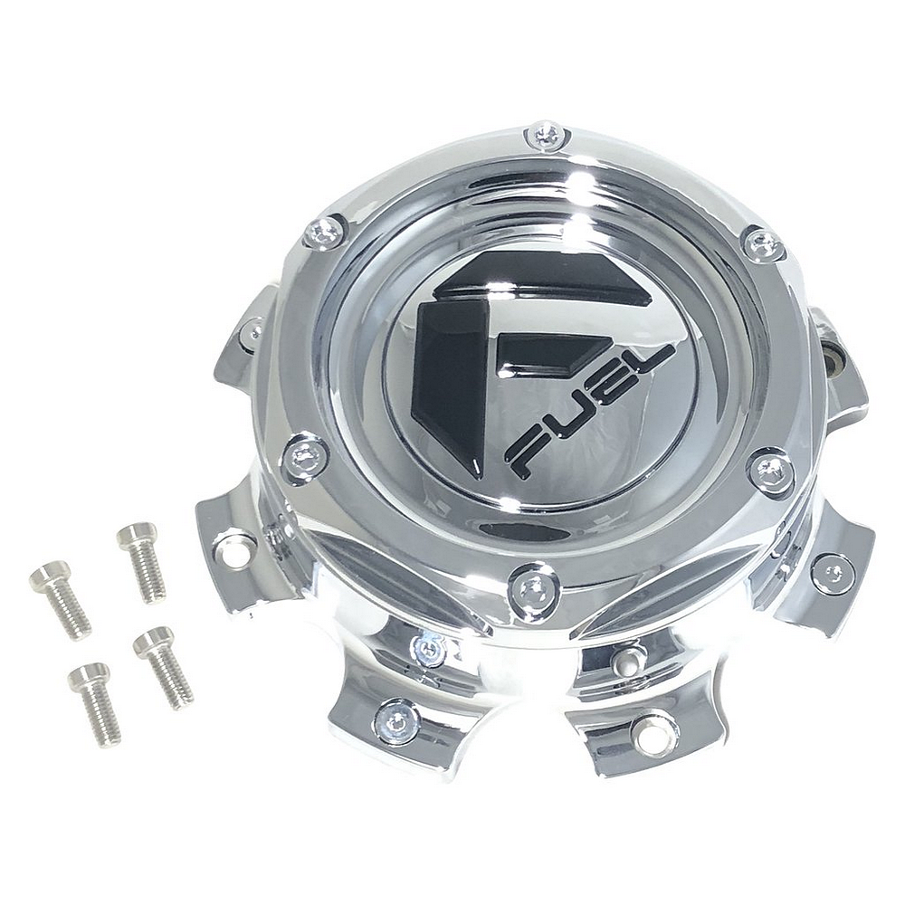 FUEL CHROME CAP FOR 8X6.5/8X170 (1.72")