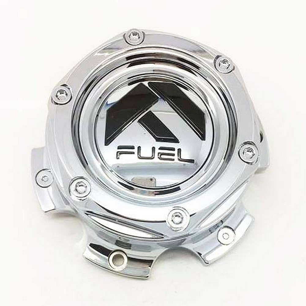 FUEL CHROME CAP (6X5.5 LRG BORE)