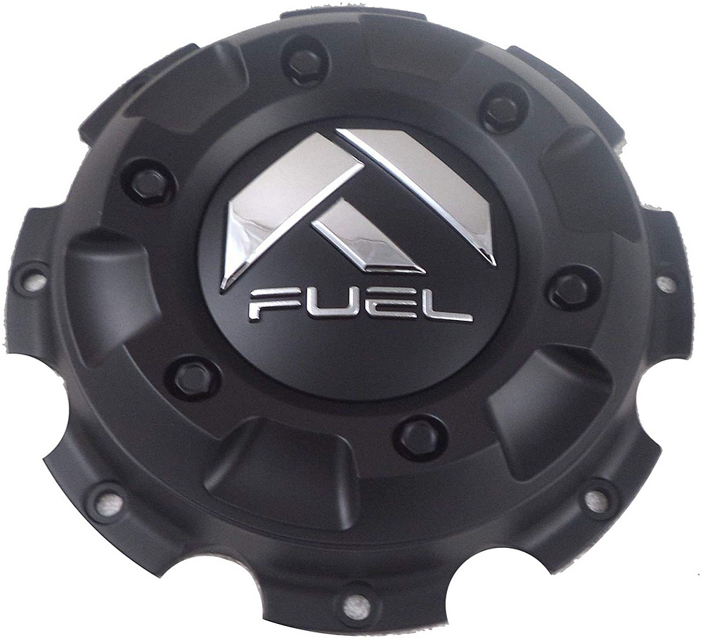 FUEL MATTE BLACK CAP (6X135 LRG BORE)