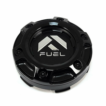 Load image into Gallery viewer, FUEL BLK/BLK SNAPIN CAP(3.18&quot;SMALL BORE)